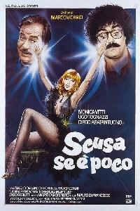 Poster for Scusa se è poco (1982).