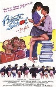 Poster for Private School (1983).