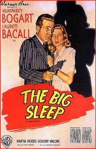 Plakát k filmu The Big Sleep (1946).