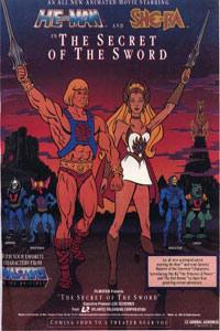 Омот за The Secret of the Sword (1985).