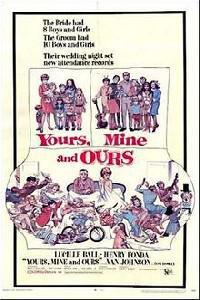 Plakát k filmu Yours, Mine and Ours (1968).