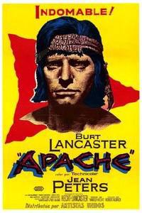 Plakát k filmu Apache (1954).