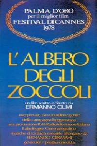 Poster for L' albero degli zoccoli (1978).