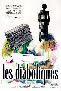 Cartaz para Les Diaboliques (1955).